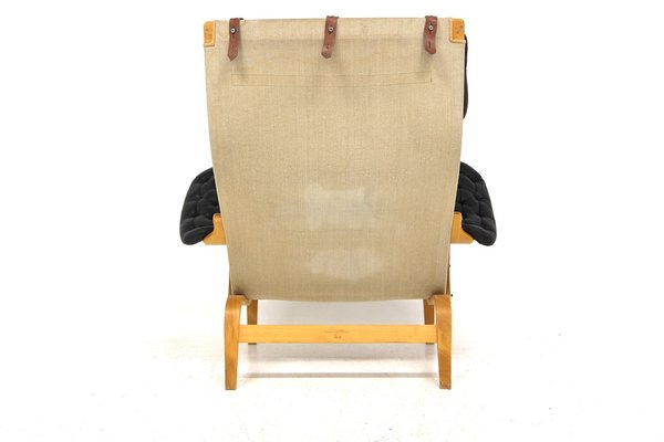 Pernilla 69 Armchair by Bruno Mathsson for Karl Mathsson, Sweden, 1960s-GEK-1444730