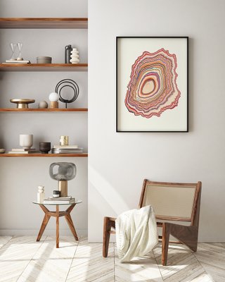 Pernille Snedker, Pink Woodrings #12, Giclée Print-JOC-1285635