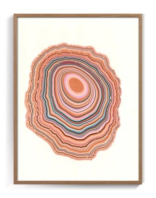 Pernille Snedker, Salmon Woodrings #05, Archival Giclée Fine Art Print-JOC-1285622