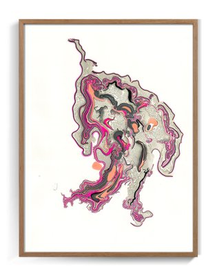 Pernille Snedker, Taking Shape Pink, Archival Giclée Fine Art Print-JOC-1285617