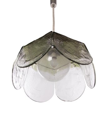 Petal Pendant Lamp in Murano Glass from Mazzega, Italy, 1960s-DEK-949877