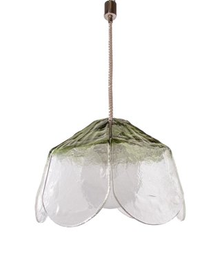 Petal Pendant Lamp in Murano Glass from Mazzega, Italy, 1960s-DEK-949877