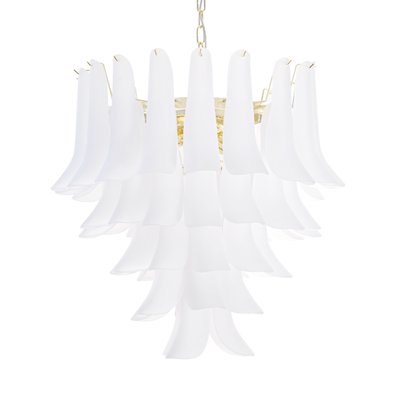 Petal Suspension Chandelier in Murano Glass, Italy-MPO-1361813