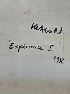 Peter Klasen, Expérience I, 1972, Acrylic on Cardboard-YXM-1728815