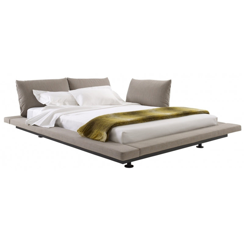 Peter Maly 2 - Fabric Double Bed by Ligne Roset