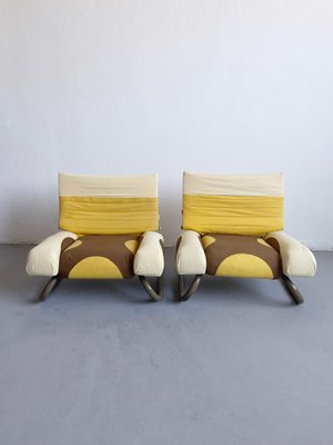 Peter Pan Lounge Chairs by Michele De Lucchi for Thalia & Co., Italy, 1982, Set of 2-EHE-1351720