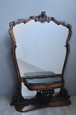 Petineuse Bathroom Mirror in the style of Chippendale-XSG-1433727