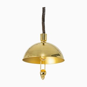 Petite Brass Dome Pendant Light by Florian Schulz, Germany-UGR-1085239