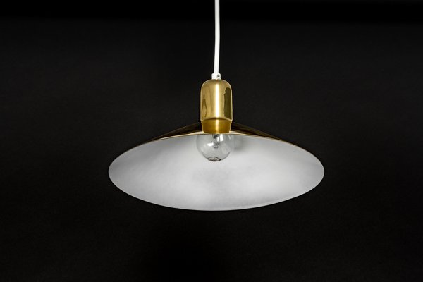 Petite Brass Pendant Light from Florian Schulz, Germany-UGR-1085240