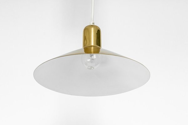 Petite Brass Pendant Light from Florian Schulz, Germany-UGR-1085240