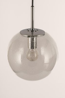 Petite Limburg Chrome with Clear Glass Ball Pendant, Germany, 1970s-UGR-1301196