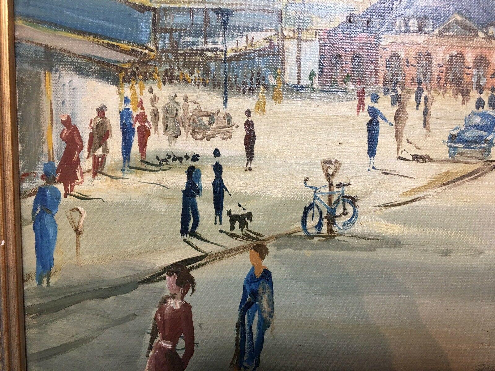 Petri Knuth, Reschitza, Hanau Hauptwache Frankfurt, 1957, Painting