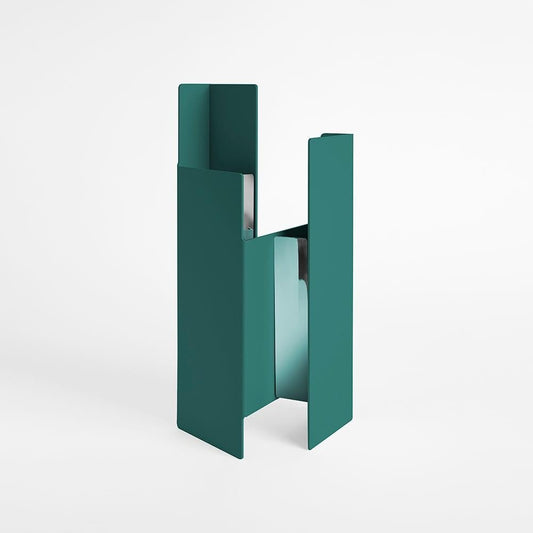 Petrol Green Fugit Vases by Mason Editions, Set of 2