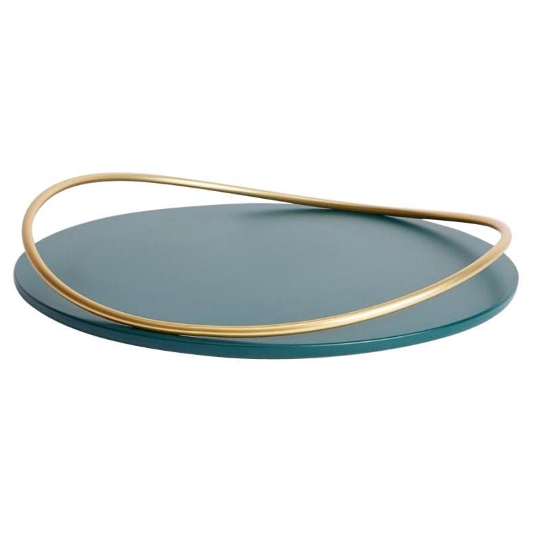 Petrol Green Touché a Tray by Mason Editions