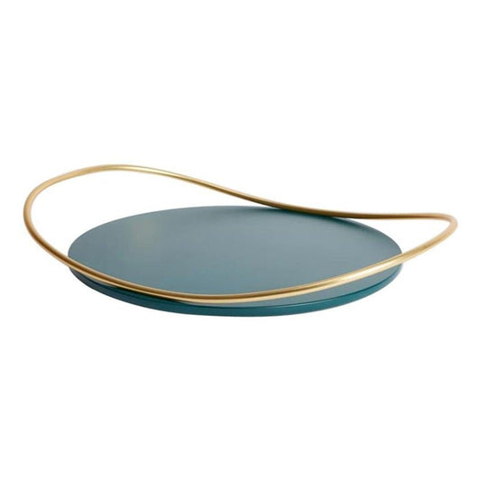 Petrol Green Touché B Tray by Mason Editions