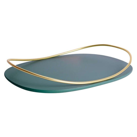 Petrol Green Touché C Tray by Mason Editions