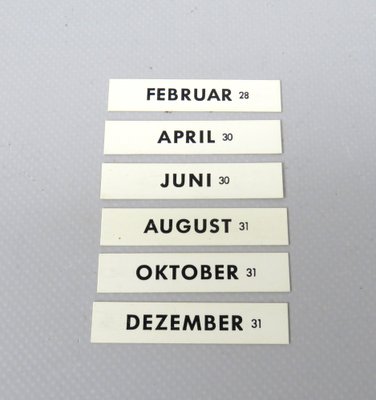 Petrol Perpetual Calendar from Jakob Maul-EY-1133098