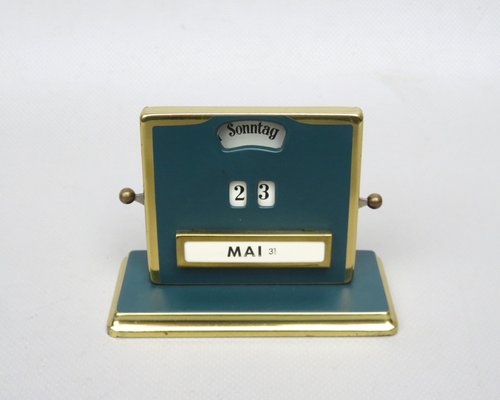 Petrol Perpetual Calendar from Jakob Maul-EY-1133098