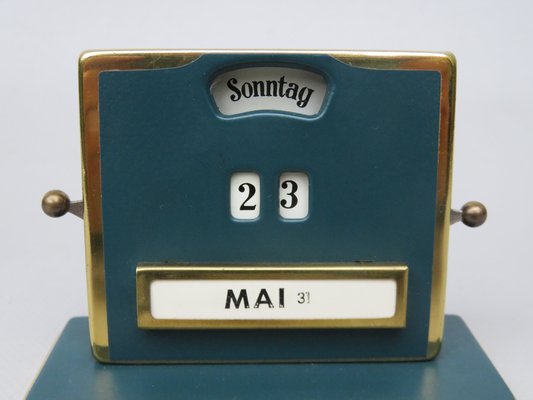 Petrol Perpetual Calendar from Jakob Maul-EY-1133098