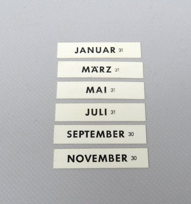 Petrol Perpetual Calendar from Jakob Maul-EY-1133098