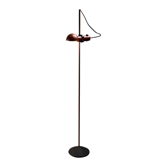 Petrol Red Floor Lamp attributed to Raul Barbieri & Giorgio Maranelli for Tronconi, 1970s