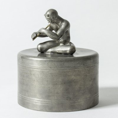 Pewter Jar by Nils Fougstedt for Svenskt Tenn-NL-957784