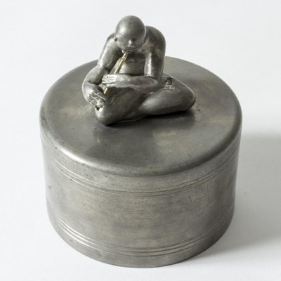 Pewter Jar by Nils Fougstedt for Svenskt Tenn-NL-957784