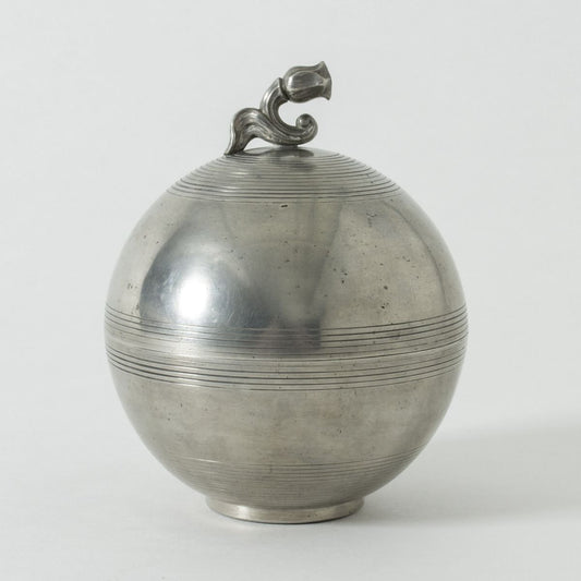 Pewter Jar by Sylvia Stave for C. G. Hallberg, 1930s