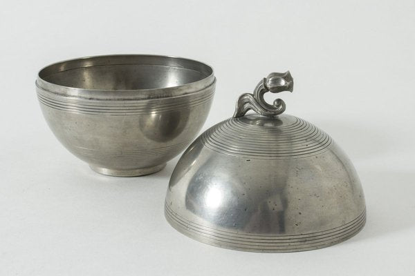 Pewter Jar by Sylvia Stave for C. G. Hallberg, 1930s-NL-729166