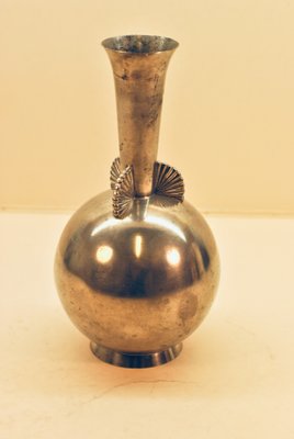 Pewter Vase by C.G. Hallberg for C.G. Hallberg, 1940s-HYQ-557964