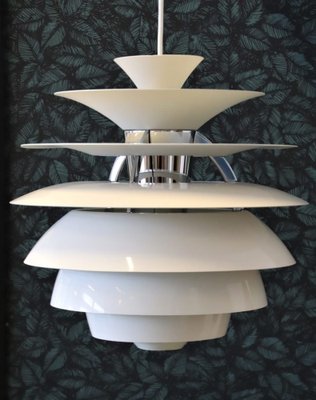 PH Snowball Ceiling Lamp by Poul Henningsen for Louis Poulsen, 1950s-BPJ-1723050