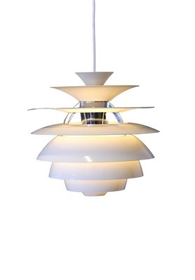 PH Snowball Ceiling Lamp by Poul Henningsen for Louis Poulsen, 1950s-BPJ-1723050