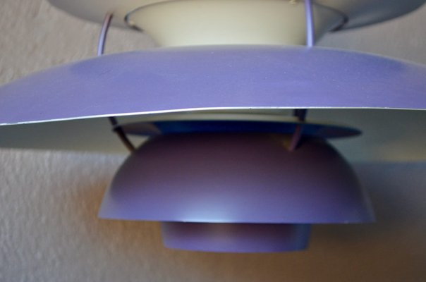 PH5 Violet Suspension Light by Poul Henningsen for Louis Poulsen-AIU-1195976