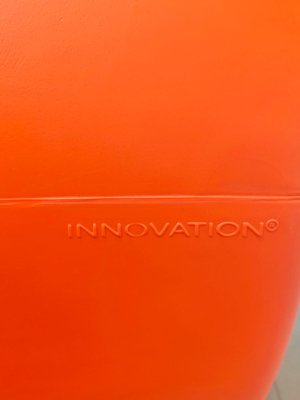 Phantom Chair in Orange Plastic by Verner Panton for Innovation-AKW-2018521