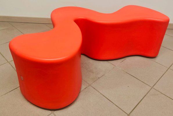 Phantom Chair in Orange Plastic by Verner Panton for Innovation-AKW-2018521