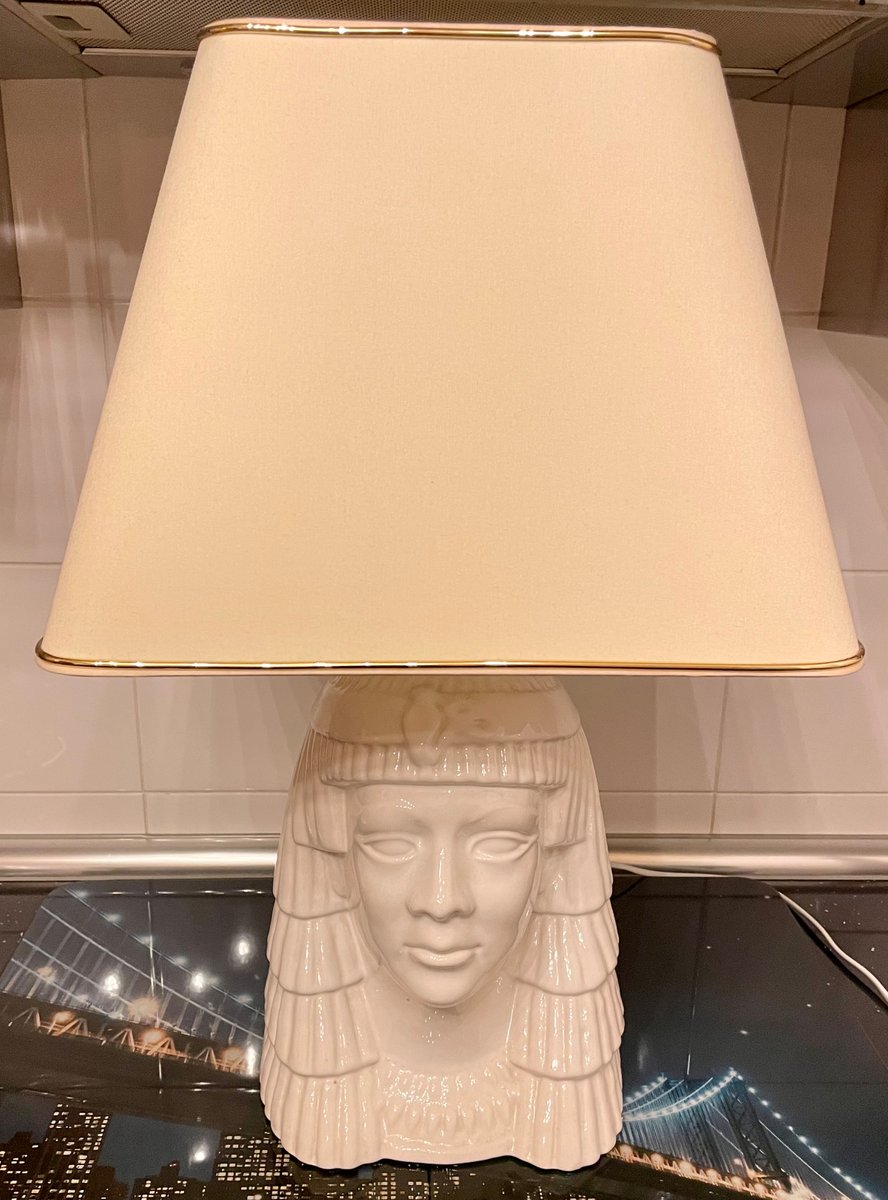 Pharaoh Table Lamps from Hispania Lladro, 1960s, Set of 2