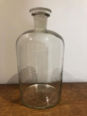 Pharmacy Bottles, 1950s, Set of 2-AVC-778867