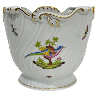 Pheasant Pattern Porcelain Cachepot from Herend-UCH-1224215