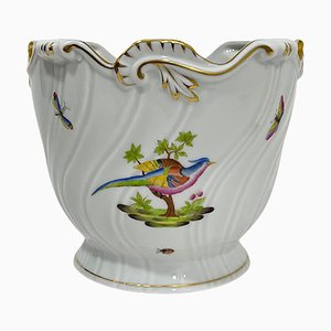 Pheasant Pattern Porcelain Cachepot from Herend-UCH-1224215