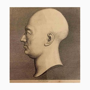 Philip Audinet, Profile, Original Etching, 1810-ZCI-1394394