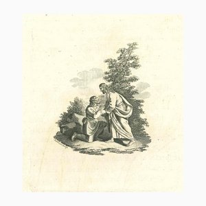 Philip Audinet, Scene from the Gospel, Original Etching, 1810-ZCI-1163500