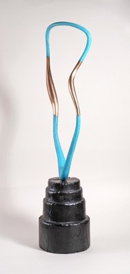 Philip Hearsey, Acanto IV, 2016, Bronze on Yew Base-CHG-916222