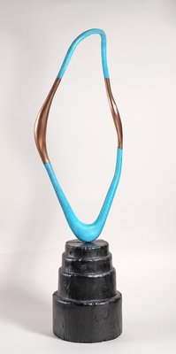 Philip Hearsey, Acanto IV, 2016, Bronze on Yew Base-CHG-916222