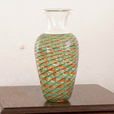 Phoenician Lace Vase in Murano Glass by Archimede Seguso-MPO-1058972