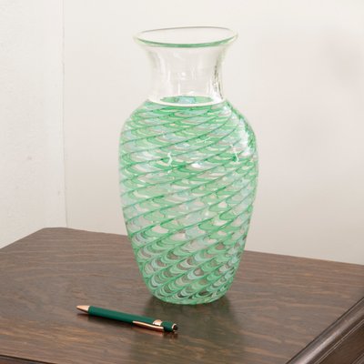 Phoenician Lace Vase in Murano Glass by Archimede Seguso-MPO-1058970