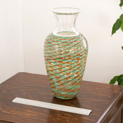 Phoenician Lace Vase in Murano Glass by Archimede Seguso-MPO-1058972