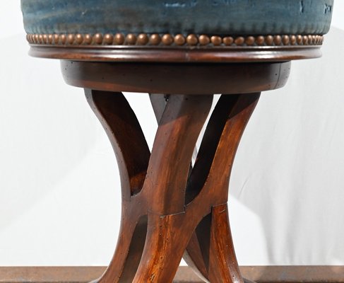 Piano Stool in Tinted Beech, 1900s-RVK-1751735