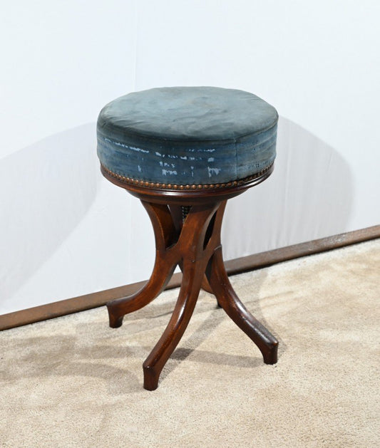 Piano Stool in Tinted Beech, 1900s