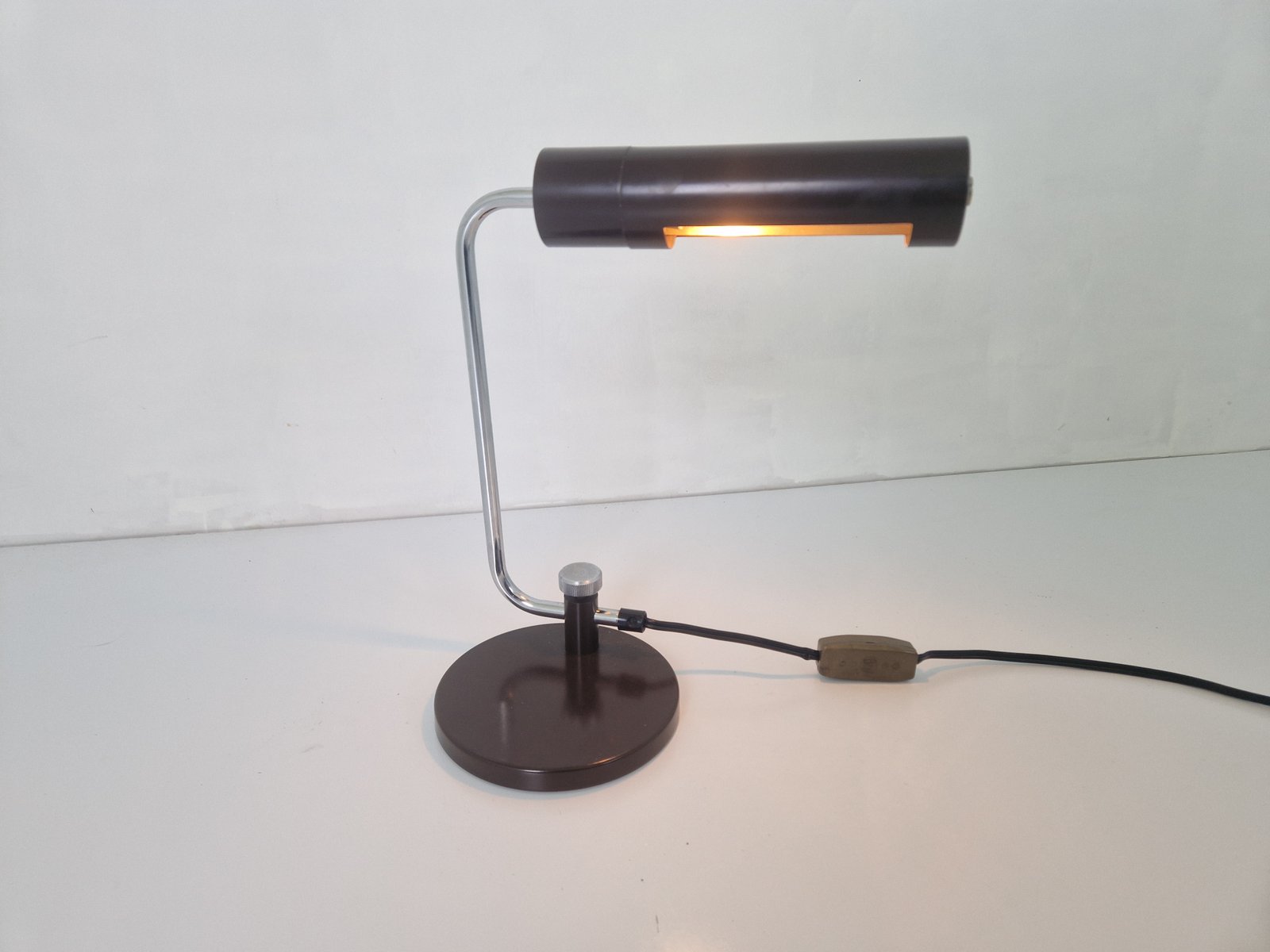 Piano Table Lamp attributed to H. Busquet for Hala Zeist, 1970s