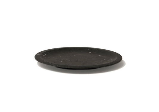 Piatto Piano #1 Dining Plate in Black by Ivan Colominas